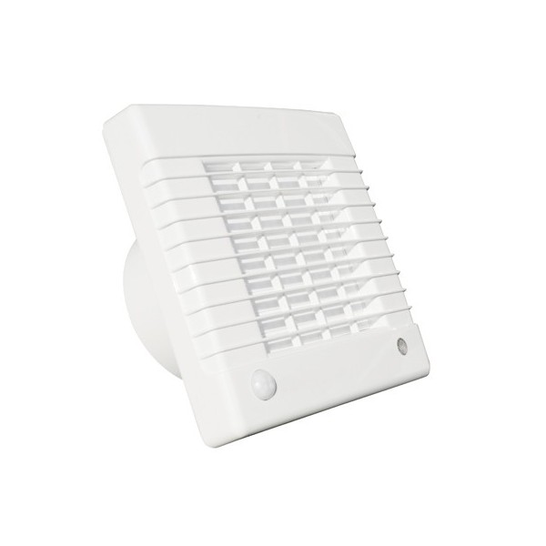 Aspiratore d'aria elettrico HIGH con saracinesca da 125 Tecnosystemi Aspiratore d'aria elettrico HIGH con saracinesca da 125 Tecnosystemi