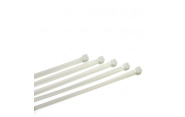 Fascette BN 4.6x200 Bianco Fischer - Conf da 100 pz - 87484