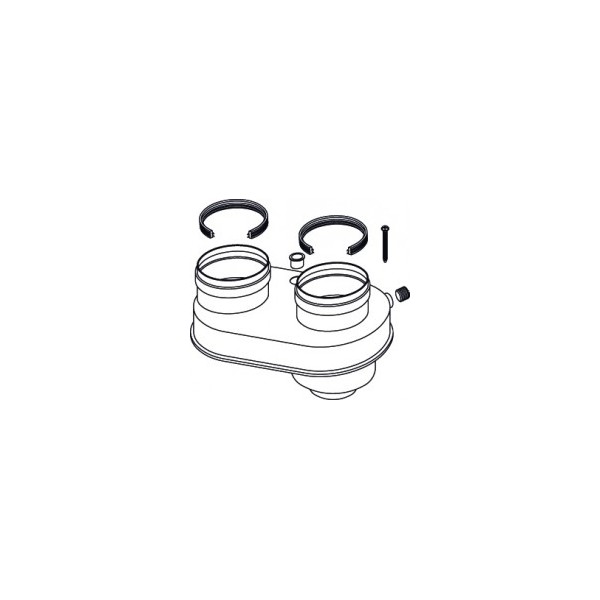 Sdoppiatore Rinnai 80/80 - FOT-HX080-008 - 28 Sdoppiatore Rinnai 80/80 - FOT-HX080-008 - 28