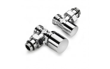 Kit Ercos Valvola Detentore Termostatizzabile da 1/2 Cromato - SKVAL6