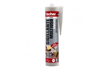 Silicone Neutro Edilizia-Lattoneria Fischer Nero