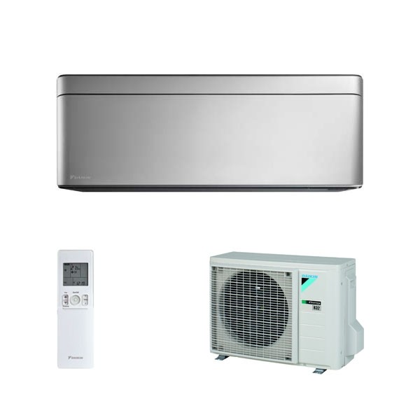 Climatizzatore Daikin STYLISH 9000 Silver FTXA25AS R-32 A+++ Wi-Fi 2018