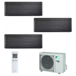 Climatizzatore Daikin Trial Split STYLISH Blackwood inverter R 32 bluevolution 12000+12000+12000 con 3MXM68M 12+12+12