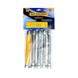 Kit Flessibili Allacciamento Caldaia MBM 60211 UNI 11353  DM 174