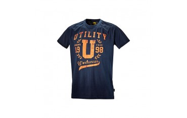 T-Shirt da lavoro Diadora Graphic Blu Corsaro - 702.161760