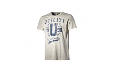 T-Shirt da lavoro Diadora Graphic Grigio Melange - 702.161760