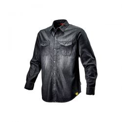 Camicia da lavoro Diadora Shirt Denim New Black Washing - 702.171663