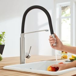 Miscelatore Lavello Grohe CONCETTO NERA Super Steel - 31491DC0