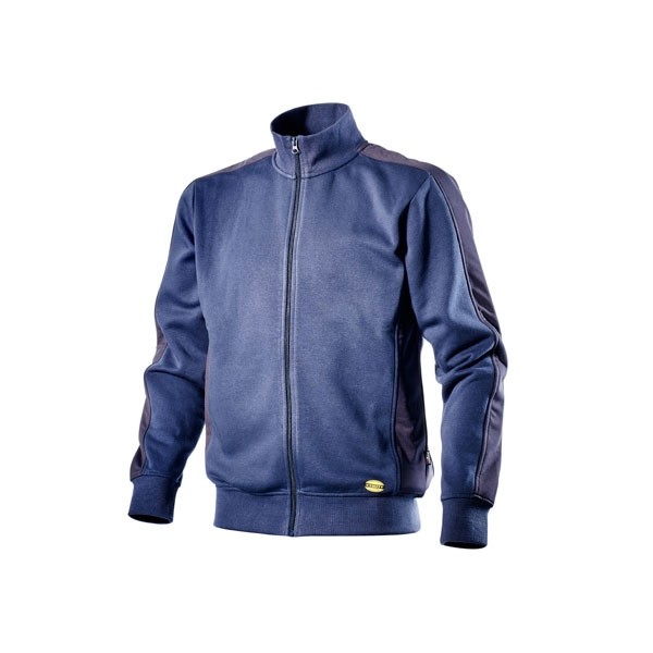 Felpa con zip Diadora Armeric II Blu Corsaro - 702161206