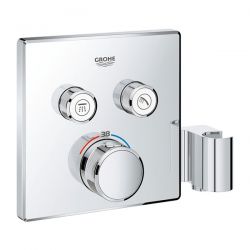 Miscelatore Termostatico Grohe Grohtherm SmartControl 2 vie con supporto manopola doccia - 29125000