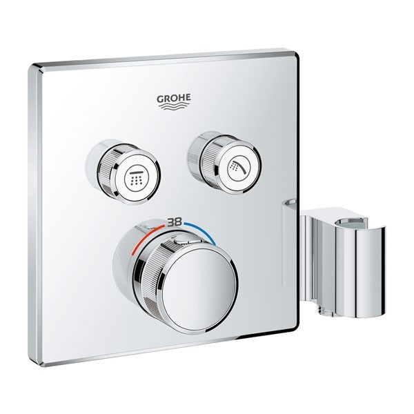 Miscelatore Termostatico Grohe Grohtherm SmartControl 2 vie con supporto manopola doccia - 29125000