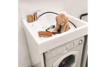 Lavatoio Copri Lavatrice con Vasca Sinistra Domestica Colavene 106x60x90 - DL1062B