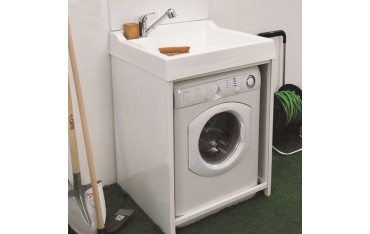 Lavatoio Copri Lavatrice con Vasca Sinistra Domestica Colavene 106x60x90 - DL1062B