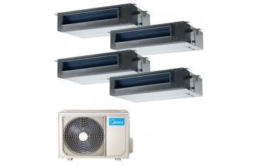 Climatizzatore Midea Console Quadri 12000+12000+12000+12000 M40-36FN8-Q R-32