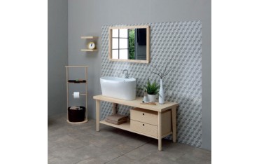Lavabo Sospeso o Da Appoggio Tino Colavene 60x50x30 Vinaccia Lucido - LATN605X