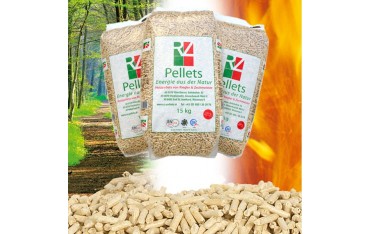 Pellet Austriaco RZ Pellets Abete Bianco 15 Kg da 72 Sacchi