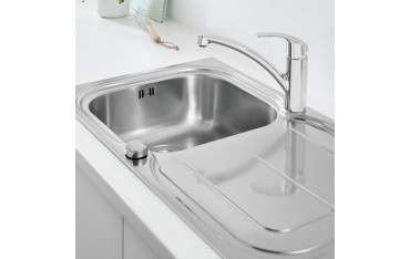 Set Lavello e Miscelatore Eurosmart Grohe Acciaio Inox - 31565SD0