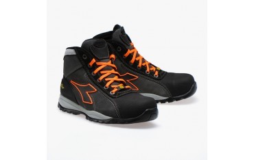 Scarpe Antinfortunistiche Diadora Glove Tech Hi Pro S3 HRO SRA Grigio Arancio - 701.173527
