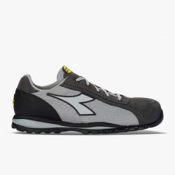 Scarpe Antinfortunistiche Diadora Glove II Text Low S1P HRO SRA Grigio Ombra-Grigio Alluminio - 701.170236