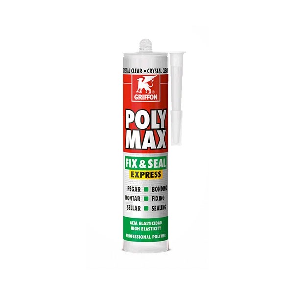 Adesivo Sigillante Griffon Poly Max Express Bianco - 425 gr