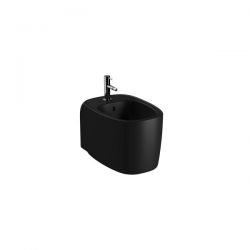 Vaso - Bidet - Sedile Sospeso Rim-Ex Vitra Plural 55 cm Nero Matte