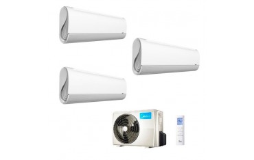 Climatizzatore Midea Trial Split Mission Pro 9000+9000+12000 M30-27FN8-Q R-32 9+9+12