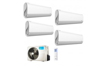 Climatizzatore Midea Quadri Split Mission Pro 12000+12000+12000+12000 M40-36FN8-Q R-32 12+12+12+12