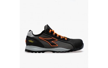 Scarpe Antinfortunistiche Diadora Glove Net Low Pro S1P HRO SRA ESD Grigio Arancio - 701.173657