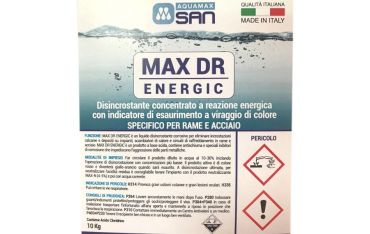 Disincrostante a Reazione Energetica MAX DR Energic 10 Kg Aquamax