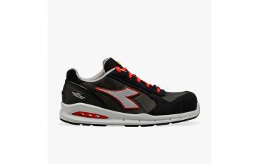 Scarpe Antinfortunistiche Diadora Glove Net Low Pro S1P HRO SRA ESD Grigio Arancio - 701.173657