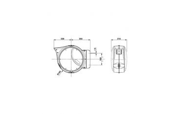 Avvolgitubo Automatico Zeca 805/10 Giallo Tubo 16mt Per Aria Compressa