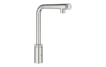 Miscelatore Lavello Estraibile Grohe Minta SmartControl Super Steel - 31613DC0