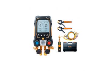Kit Per Il Vuoto E Sonde Termometriche Senza Fili E Serie Di Tubi Di Riempimento Testo 557s - 0564 5572