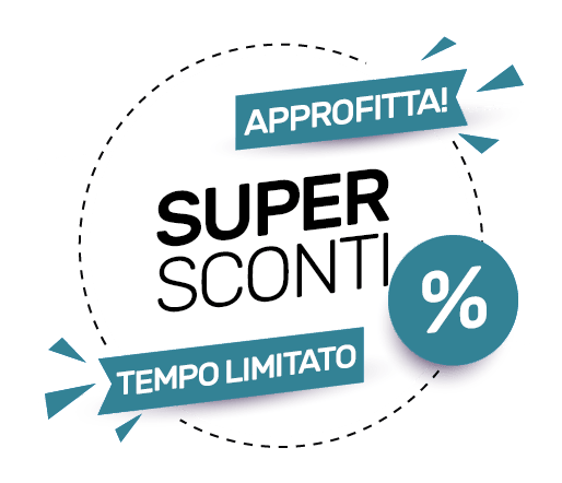 Super sconti a tempo limitato